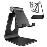 Suporte Para Celular Creadream Ajustável Em Alumínio Preto