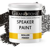 Pintura De Alto-falante Granotone Granotone Roller Black 3,78 L À Base De Água