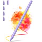 Caneta Stylus Senmo Para Ipad 2018-2024 2ª Geração De Carga Rápida Roxa