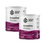 Kit 2 Creatina 100% Pura Monohidratada (300g) - Ocean Drop