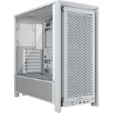 Estojo Para Pc Corsair 4000d Rs Frame Modular High Airflow White