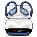 Fones De Ouvido Sem Fio Qecnato Bluetooth 5.4 75h Playtime Ip7 Azul Escuro