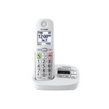 Telefone Sem Fio Panasonic Kx-tgu430w Com Tela E Botões Grandes