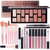 Kit De Maquiagem Moobirlet Teen Girl Com Paleta De Sombras E Muito Mais