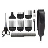 Kit De Corte De Cabelo Wahl Performer De 11 Peças Com 5 Pentes Guia