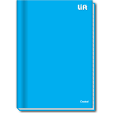 Caderno Brochurão Capa Dura 1 Matéria - 48 Folhas - Lift Azul - Credeal Credeal
