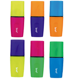 Mini Marca Texto Neon C/ Cheiro - Cores Sortidas - Brw Brw