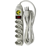 Filtro De Linha - 5 Tomadas - Tripolar - B-max B-max