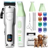 Kit De Higiene Para Cães Fuzzyfix Dog Clippers Para Casacos Grossos