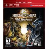 Jogo Eletrônico Mortal Kombat Vs. Dc Universe - Playstation 3