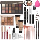 Kit De Maquiagem Kavcent Para Mulheres Adolescentes Com Base De Sombra