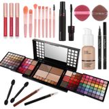 Kit De Maquiagem Charmcode Kit Completo Com Sombra, Batom E Muito Mais