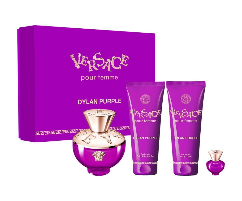 Conjunto De Perfume Para Presente Versace Dylan Purple Eau De