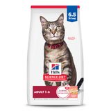 Cat Food Hill&#39;s Science Diet Para Adultos De 1 A 6 Anos De Salmão Premium 2,95 Kg