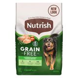 Comida Para Cães Nutrish Zero Grain Frango Seco E Batata Doce 12 Kg