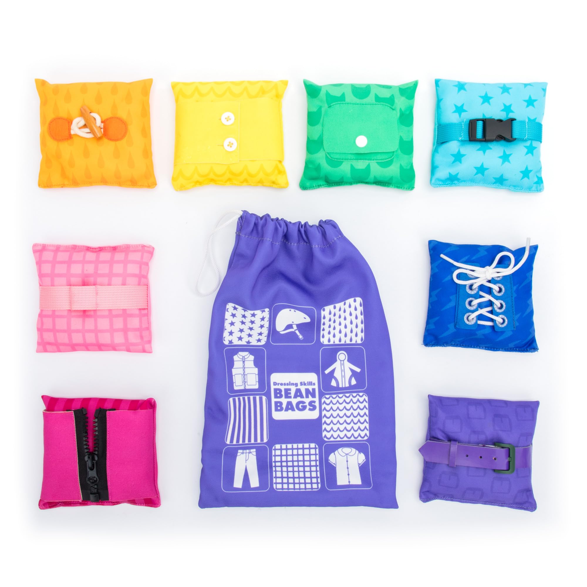 Dressing Skills Bean Bags Educational Insights Montessori