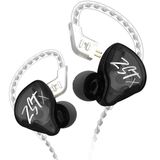 Fones De Ouvido Kz Zst X Atualizados Dynamic Hybrid Dual Driver Pretos