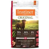 Dog Food Instinct Original Com Revestimento Cru De Carne Bovina 9,07 Kg