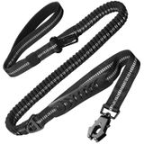 Coleira Para Cães Tinmarda Heavy Duty Amortecedora 4-6 Pés Preta