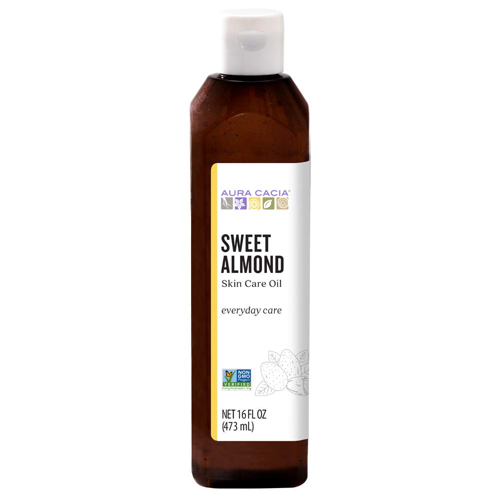 Óleo Para Cuidados Com A Pele Aura Cacia Sweet Almond 480ml