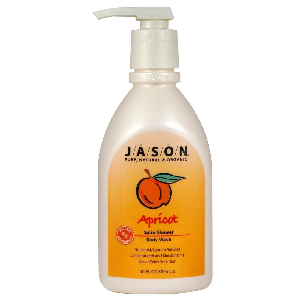 Sabonete Líquido Jason Apricot Brightening Com Óleos Naturais 473ml