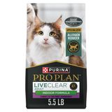 Comida Para Gatos Purina Pro Plan Liveclear Com Redução De Alérgenos Em 2,5 Kg