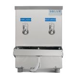 Bebedouro Purificador Industrial Blue Bancada 2 Torneiras Natural E Gelada 10l Pib10l220vn-2t Inox 220v