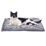 Cama De Gato Furhaven Thermanap, Com Aquecimento Automático, Lavável, Cinza, Pequena