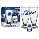Kit Copo Munich E Dose Times - Brasfoot - Cruzeiro Brasfoot