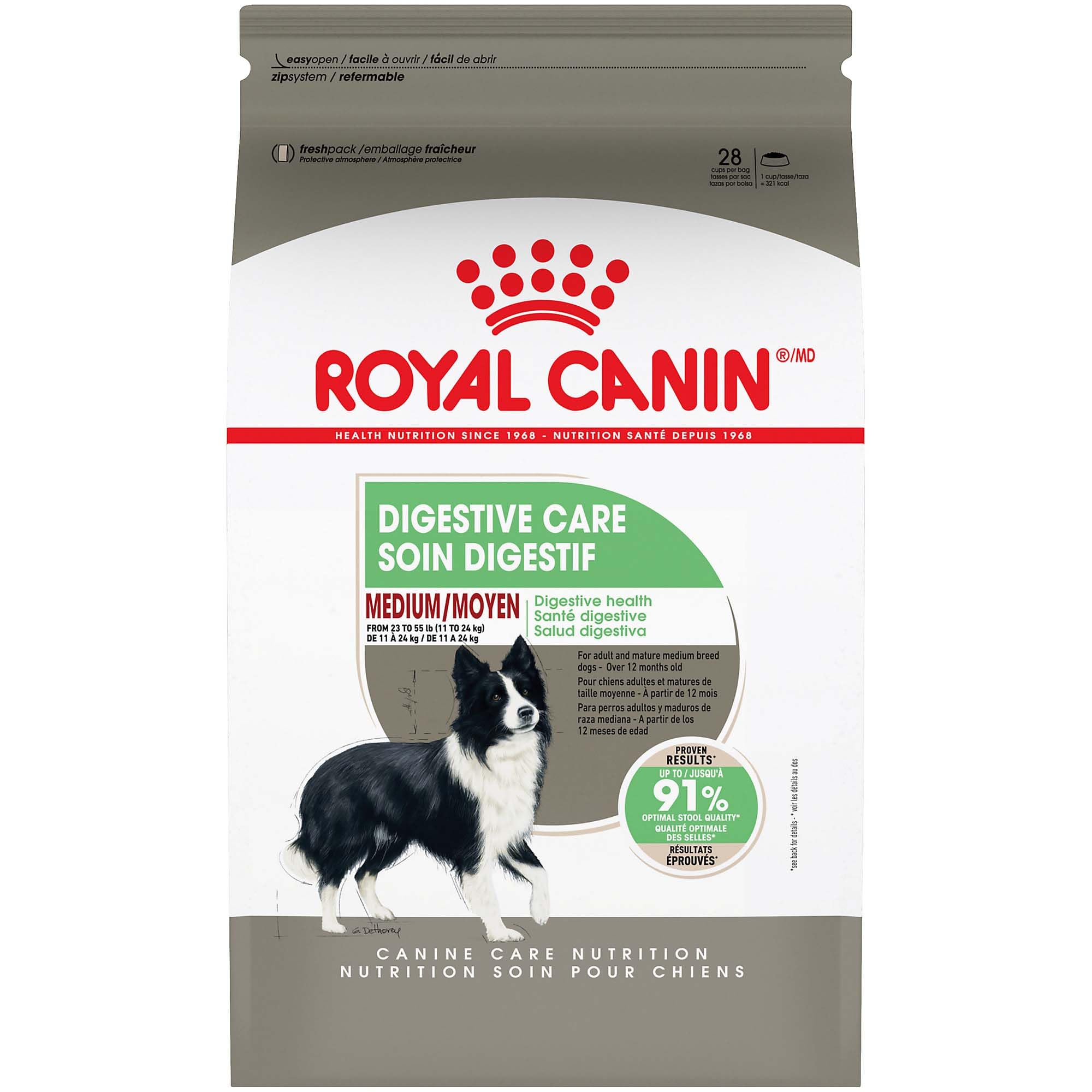 Comida Para Cães Royal Canin Medium Digestive Care 7,7 Kg