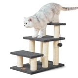 Escada Para Animais De Estimação E Poste Para Arranhar Gatos Para Camas Altas De 150 Libras