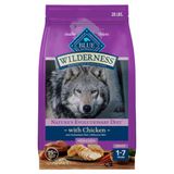 Comida Para Cães Blue Buffalo Wilderness Com Alto Teor De Proteína De 12,7 Kg De Frango