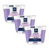 Kit 3 Vela Perfumada Relax Lavender Glade Home Fragrance 192g Cada