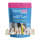 Dog Treat Munchbird Desidratadas Orelhas De Coelho 100g (12-15 Unidades)