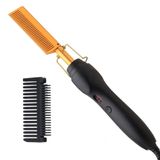 Hot Comb Alisador De Ferro Elétrico Cachos E Cachos 110v