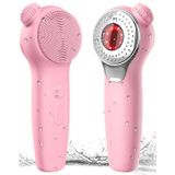 Escova De Limpeza Facial Alyfini Silicone Electric Waterproof