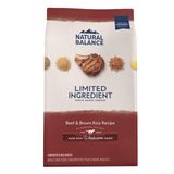 Comida Para Cães Natural Balance, Ingrediente Limitado, Carne Bovina Para Adultos, 5,4 Kg
