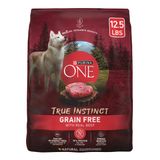 Comida Para Cães Purina One True Instinct Grain Free Com Carne Bovina 5,6 Kg