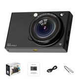 Câmera Digital 4k Zunate 64mp Com Foco Automático Vlogging 3600mah