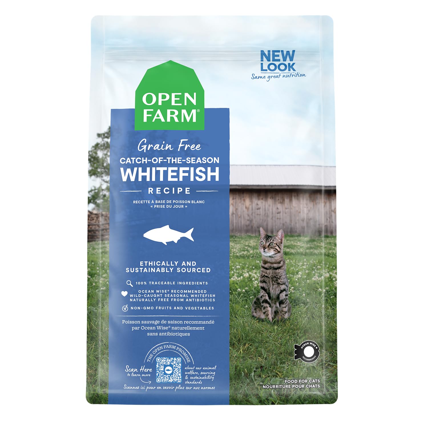 Cat Food Open Farm Captura Da Temporada Whitefish 3,63 Kg