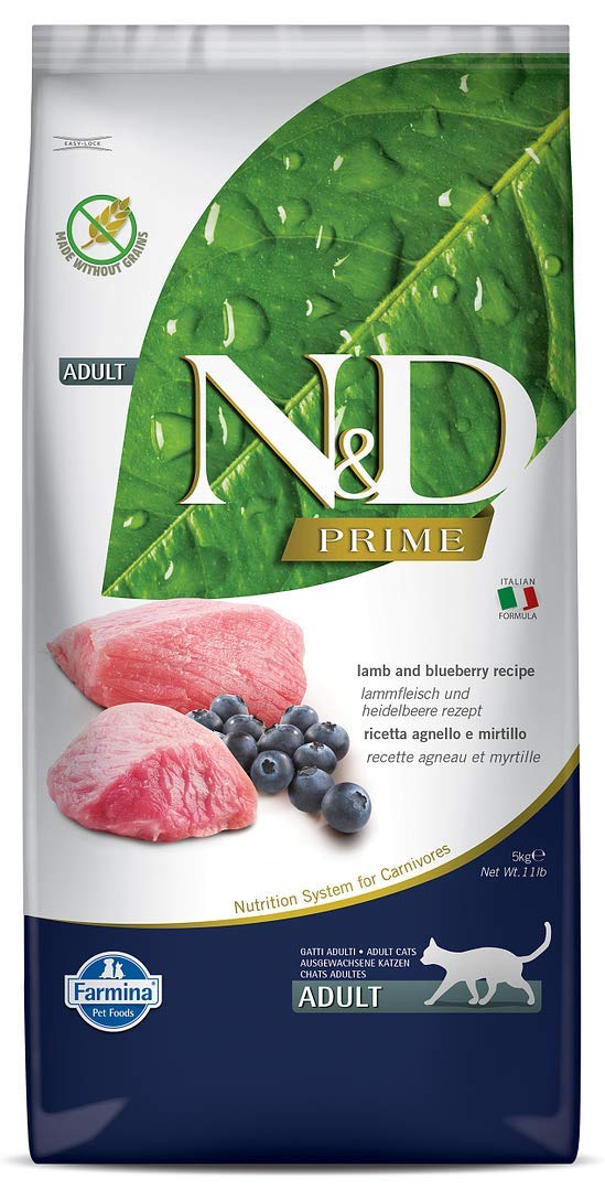 Comida Para Gatos Farmina Natural &amp; Delicious, Cordeiro Sem Grãos, 5 Kg