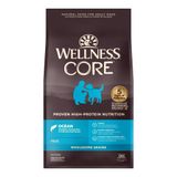 Comida Para Cães Wellness Core Wholesome Grains 10 Kg De Peixe Branco Oceânico