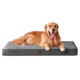 Cama De Cachorro Eheyciga Orthopaedic Xxl Para Cães Jumbo Cinza 120x75cm