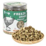 Pet Treats Pawup Fígado De Frango Liofilizado 130 Ml Para Cães E Gatos