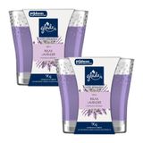 Kit 2 Vela Perfumada Relax Lavender Glade Home Fragrance 96g Cada
