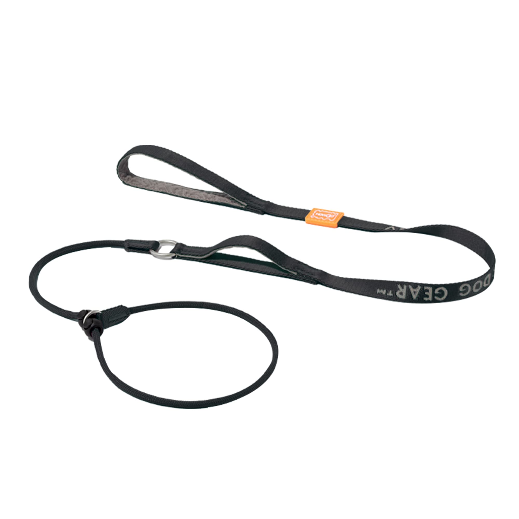Coleira Dog Slip Lead Howgo Training No-pull Nylon Preta De 1,5 M