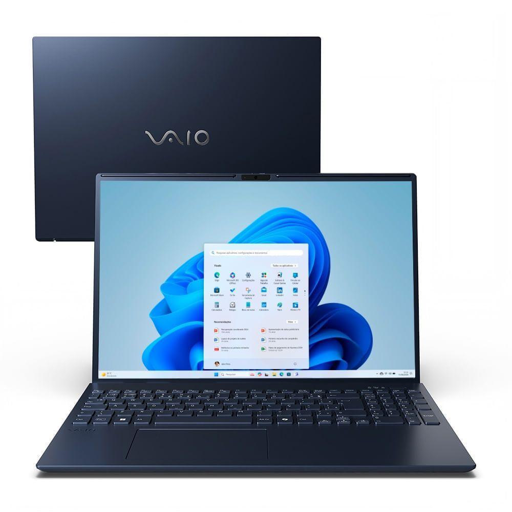 Notebook - Vaio Vjfe69f11x-b0821h Amd Ryzen 7 5700u 1.80ghz 16gb 512gb Ssd Amd Radeon Graphics Windows 11 Home Fe16 16