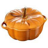 Caçarola Staub Abobora Em Cerâmica Laranja Canela 12cm 405115550