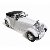 Carrinho Miniatura Antigo Clássico Fricção Colecionável 24cm