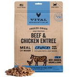 Comida Para Gatos Vital Essentials Carne Crua Liofilizada E Frango 340g